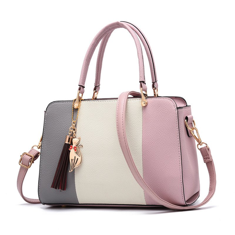 Contrasting color handbag - Image 4
