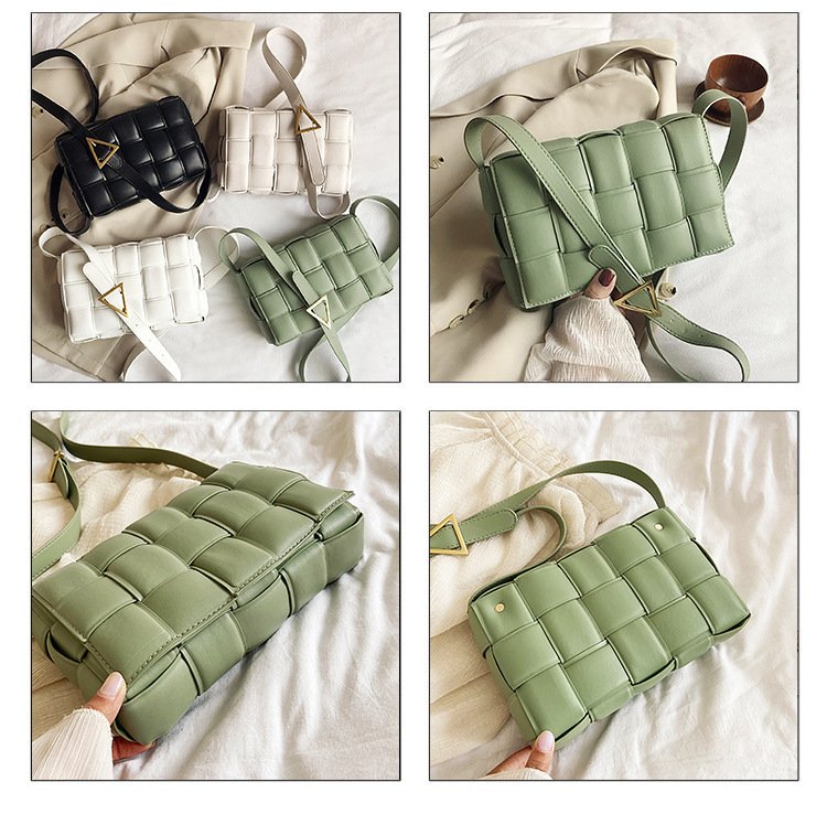 All-Match Woven One-Shoulder Messenger Bag - Image 6