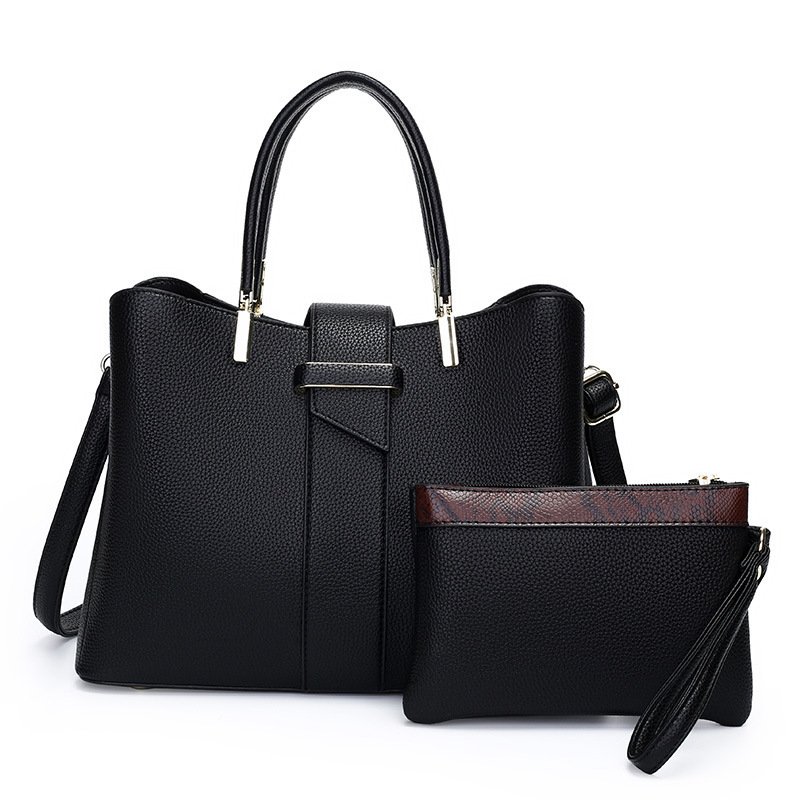 Simple Stylish Retro Womens Handbag With Crossbody Strap - Image 4