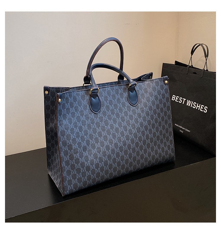 Large Capacity Retro Single Shoulder Tote Bag For Women - Image 2