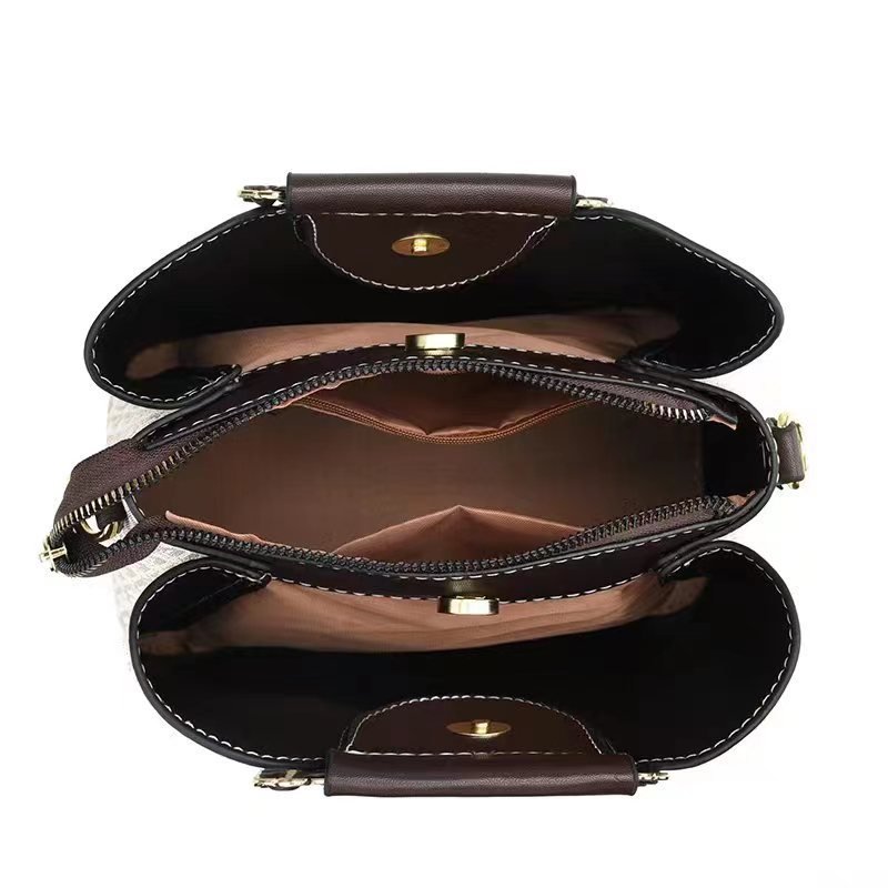 Women's Vintage Fashion Print Handbag - Image 8