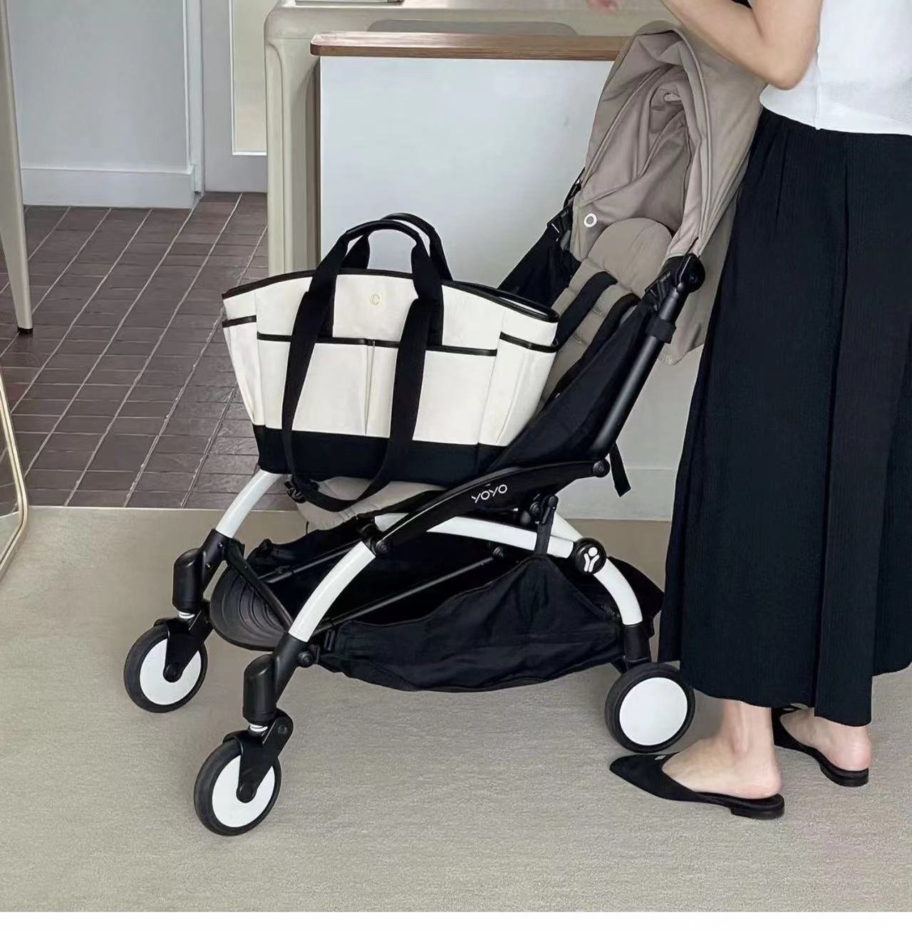 Canvas Bag Large Capacity Multi-compartment Portable - Image 8