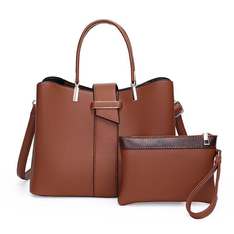 Simple Stylish Retro Womens Handbag With Crossbody Strap - Image 5