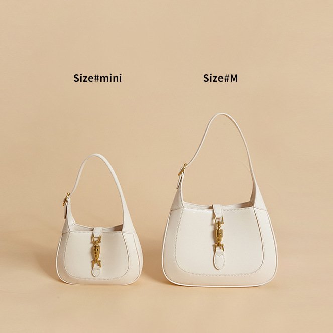 First Layer Cowhide Underarm Bag Shoulder Bag Women''s Bag - Image 3