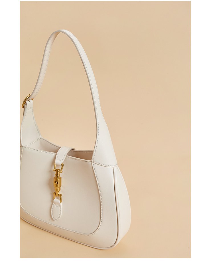 First Layer Cowhide Underarm Bag Shoulder Bag Women''s Bag - Image 4